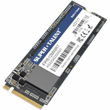 SUPER TALENT 512GB PCIe Gen3x4 NVMe M.2 Up to 3000MBs External Solid State Drive FPI512MWR7